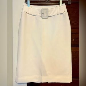 White House Black Market White Pencil Skirt 00